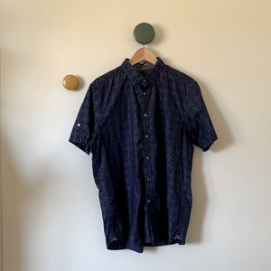 Ted Baker short sleeve button up mens